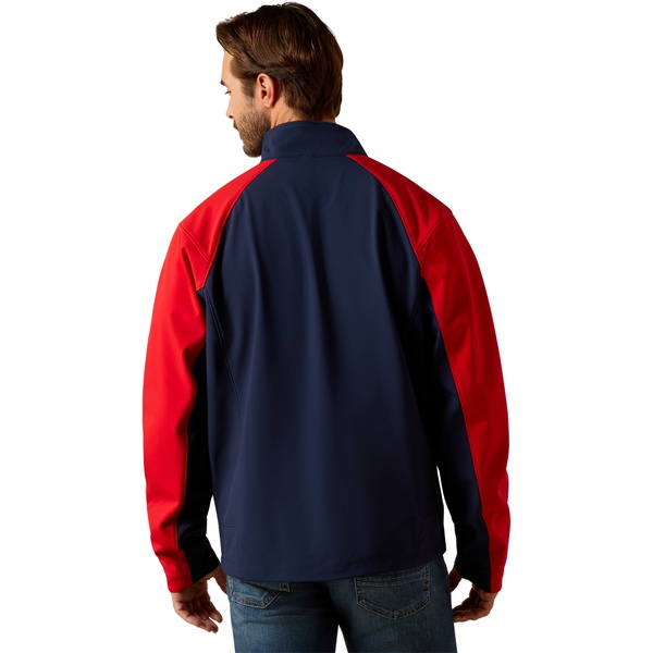 2025 Ariat Herren Team EQ Jacke 10062859 - Navy / Red